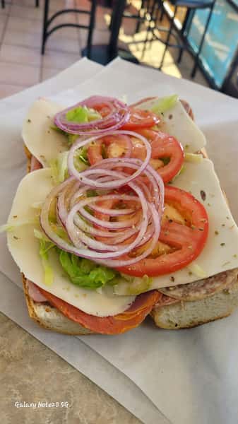 cold cut hoagie