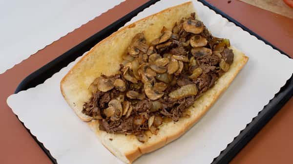 3) 6" Mushroom Steak