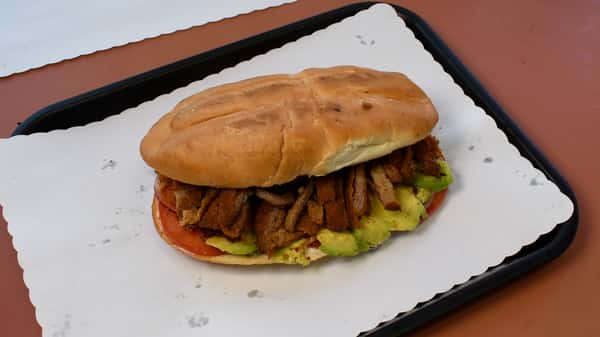 Chicken Fried Pork Torta