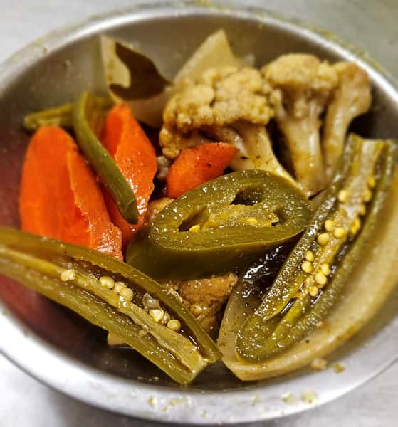 Cup of Mixed Jalapenos