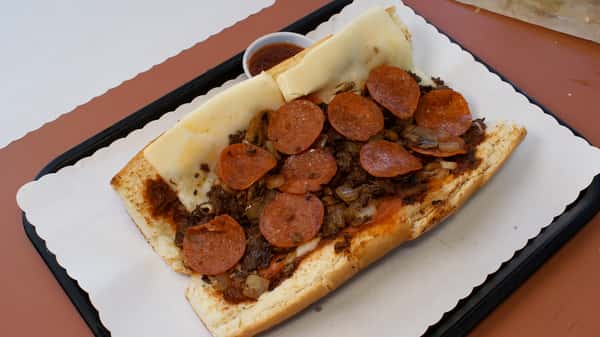 11) 9" Pizza Steak