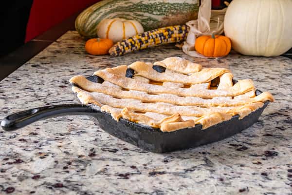 Peach cobbler