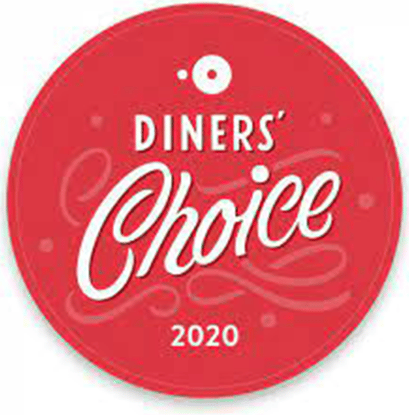 Opentable Diner's Choice Award 2020