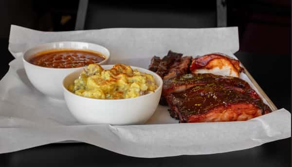 Two Meat Dinner Plate