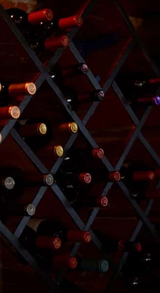 wine bottles