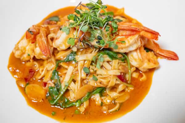 Spicy Prawn Linguini