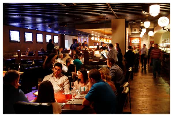 people dining