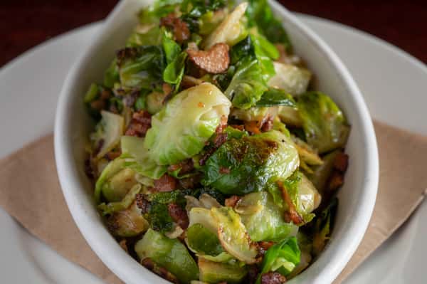 Brussels Sprouts with Applewood Smoked Bacon