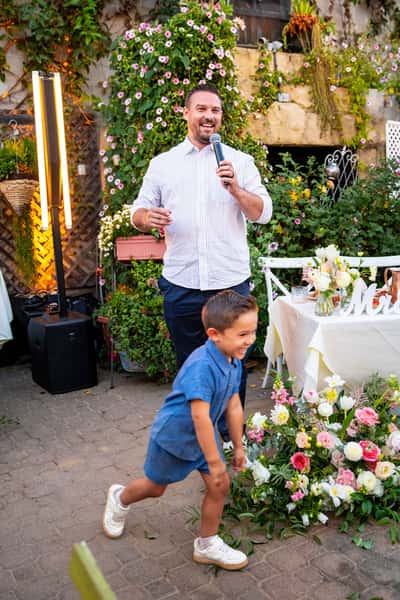 Wedding toast; photo credit: Karen D Photography