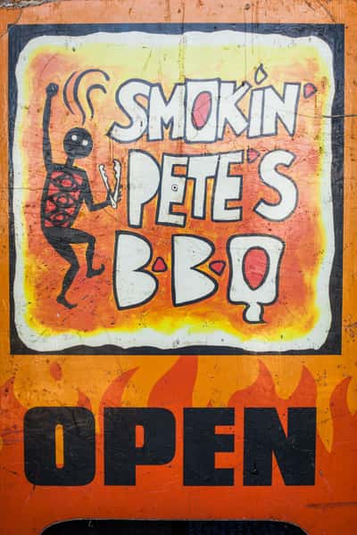 smokin' petes sign