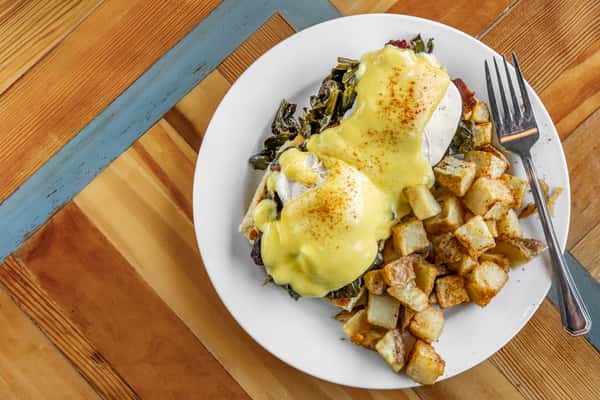 Grill Eggs Benedict