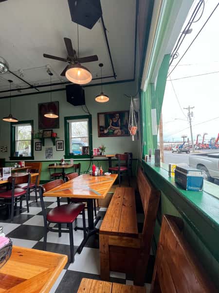 photo of interior of the grill