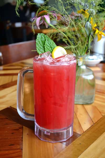Blueberry Basil Lemonade
