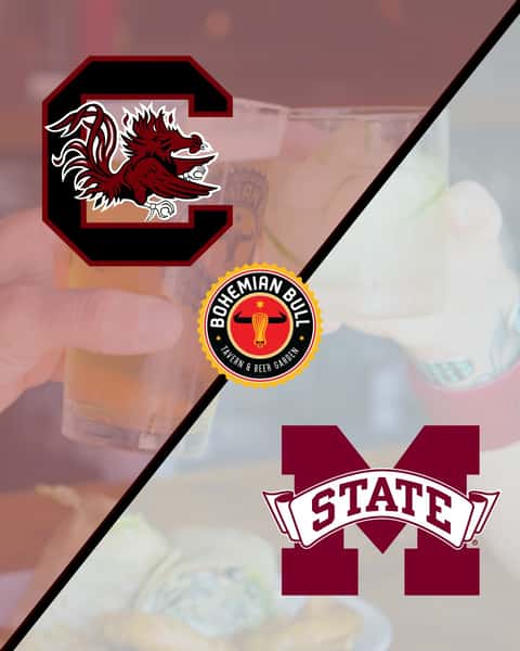 Gamecock football is back! 🐔🏈

Join us at Bohemian Bull James Island as South Carolina takes on Mississippi State! 🍻

Grab your crew, throw on your garnet & black, and settle in for good food, cold drinks, and all the Gamecock spirit you need for game day. 🤙

📍 Bohemian Bull James Island
🏈 Sept. 19th | USC vs. Mississippi State

Go Cocks! 🐔🤙

#JamesIsland #GamecockFootball #GoCocks #ForeverToThee #CharlestonSC