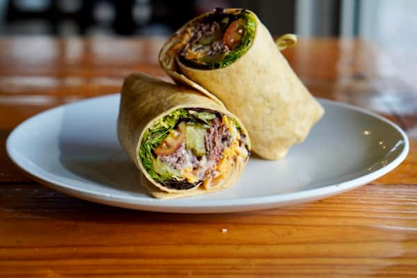 Bacon Cheeseburger Wrap