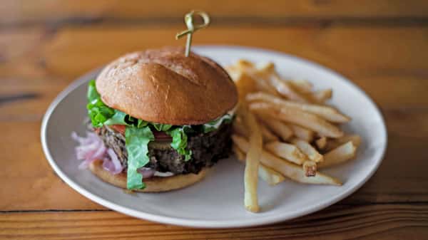 Hippie Black Bean Burger