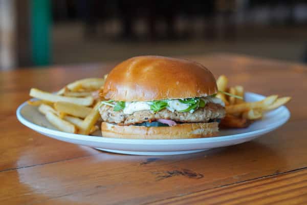Gyro Chicken Burger