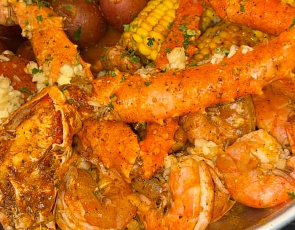 King Crab and Shrimp Boil