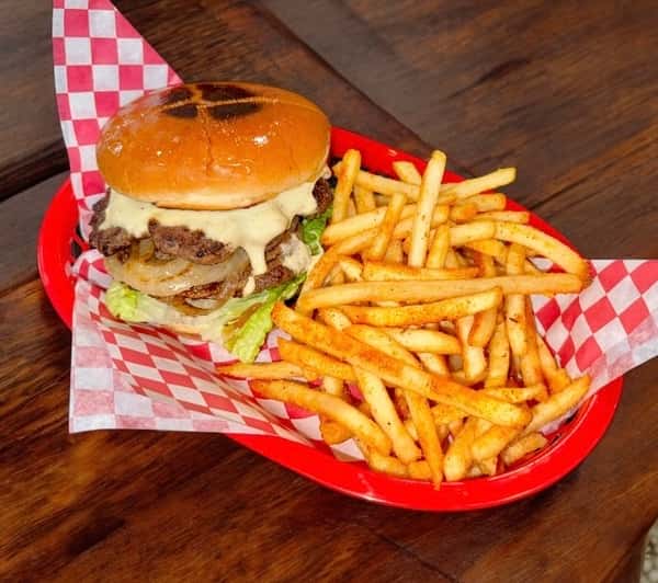 Quick Smash with Cajun Fries