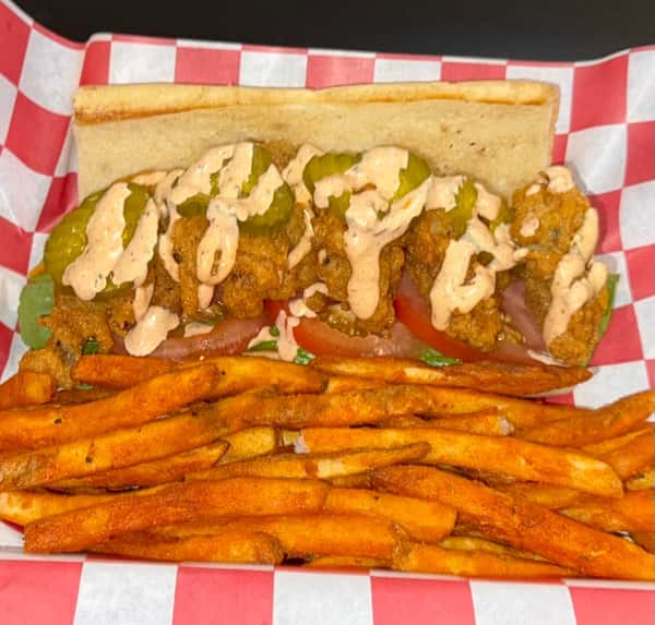 Fried Oyster Po Boy