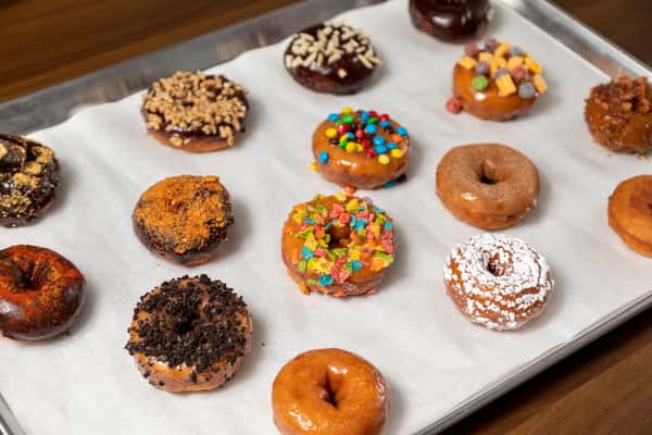 variety of donuts