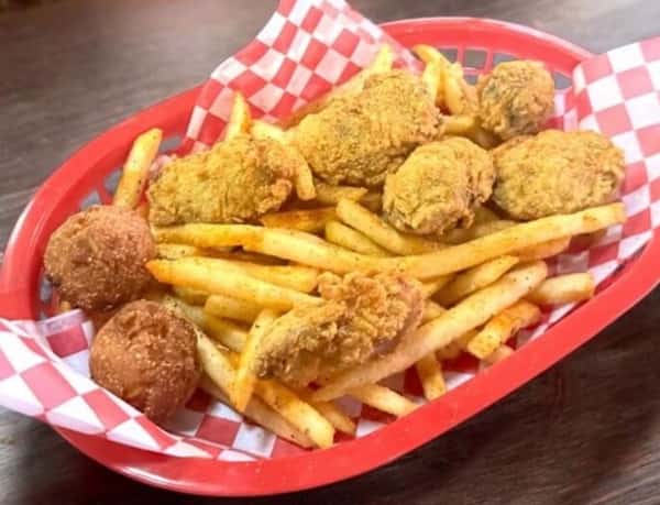 Fried Oyster (6) Basket