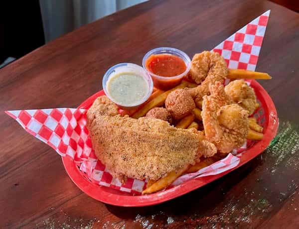 Lunch Catfish Basket