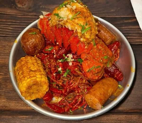 Lobster Tail and Crawfish Boil