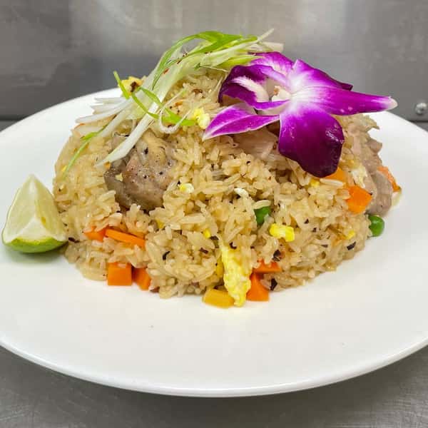Hawaiian Chicken & Basil Fried Rice
