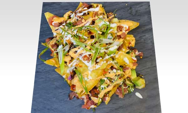 Spicy Poke Nachos