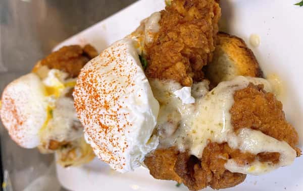 Fried Chicken and Biscuit