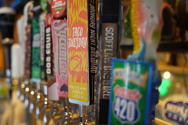 Great Local Beer on tap