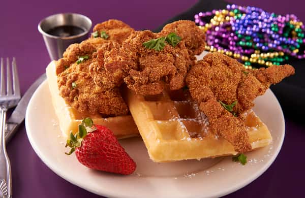 chicken & waffels