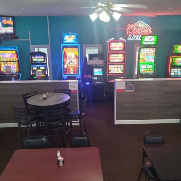 video section of restaurant