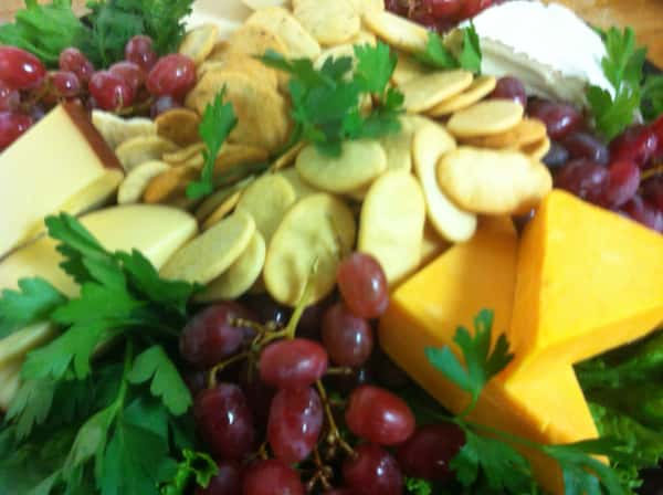 Cheese & Grape Platter Catering Menu Giuliano's Italian