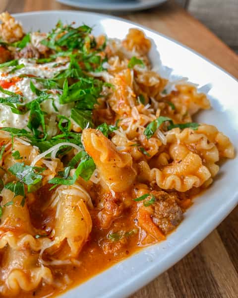 - House-Made Pasta + Sugo