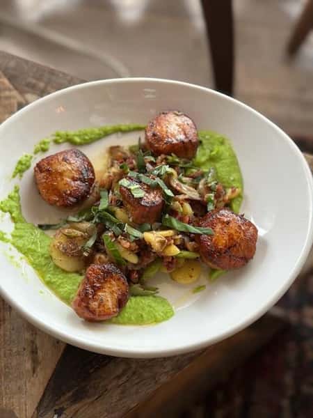 - Seared Scallops