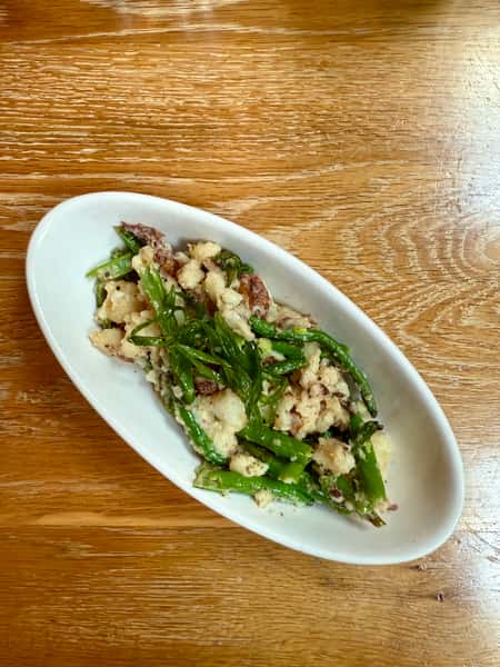 - Potato + Green Bean Salad