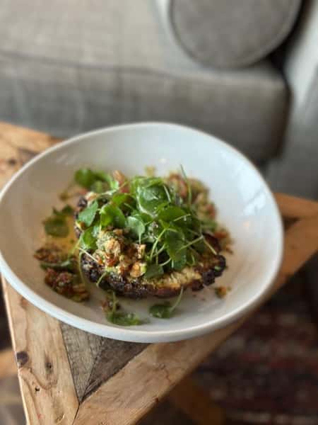 - Roasted Cauliflower Steak