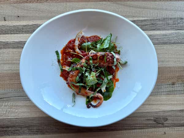 - Seared Octopus