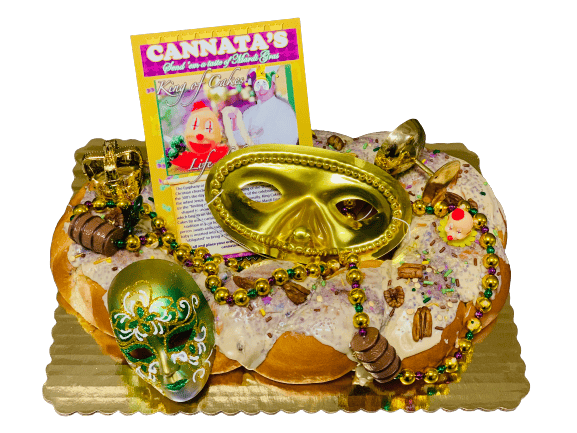 Ti-Can Pecan Barrel Aged-Bourbon Glazed King Cake