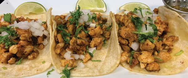 Tacos Pollo A La Plancha