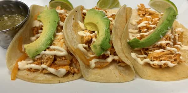 Tacos Tinga de Pollo