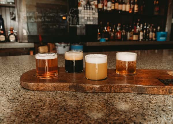 flight of beer