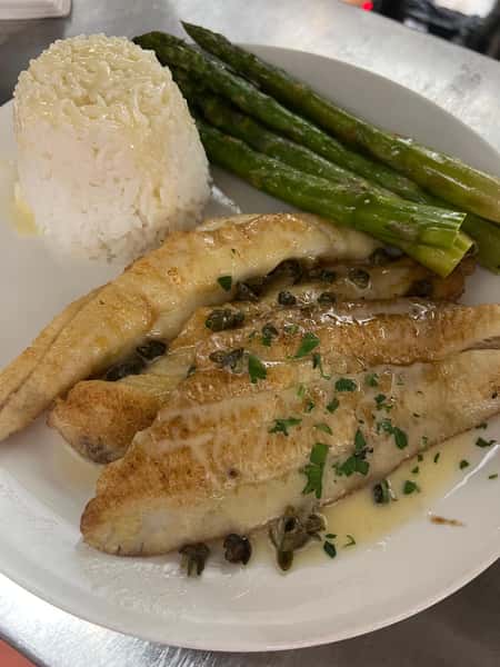 Grey Sole Dinner