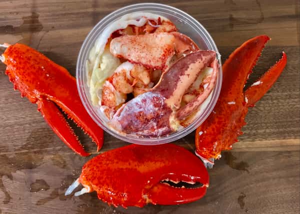 fresh lobster meat from Gloucester