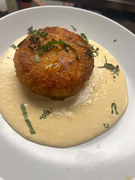 Parmesan Risotto Cake