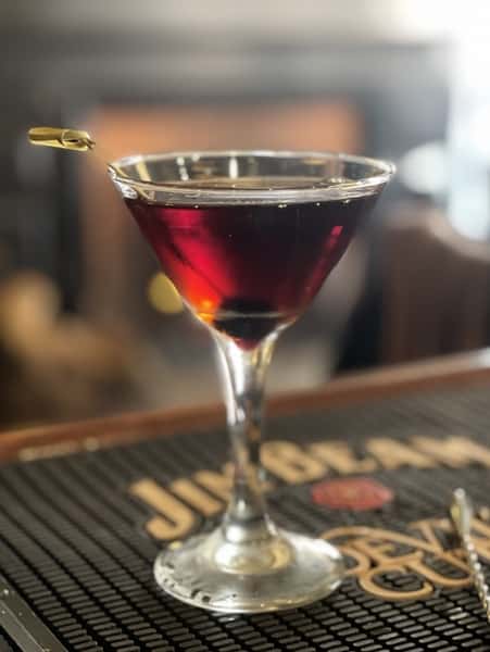 Jim's Black Manhattan