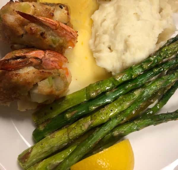 TW Baked Stuffed Shrimp