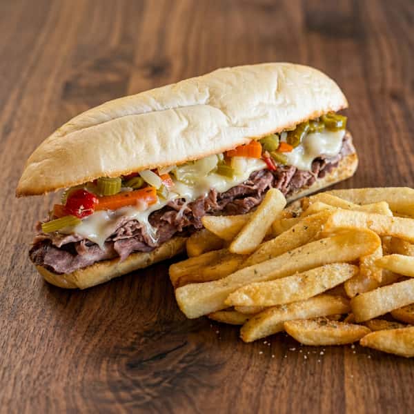 Italian Beef Au Jus Sub